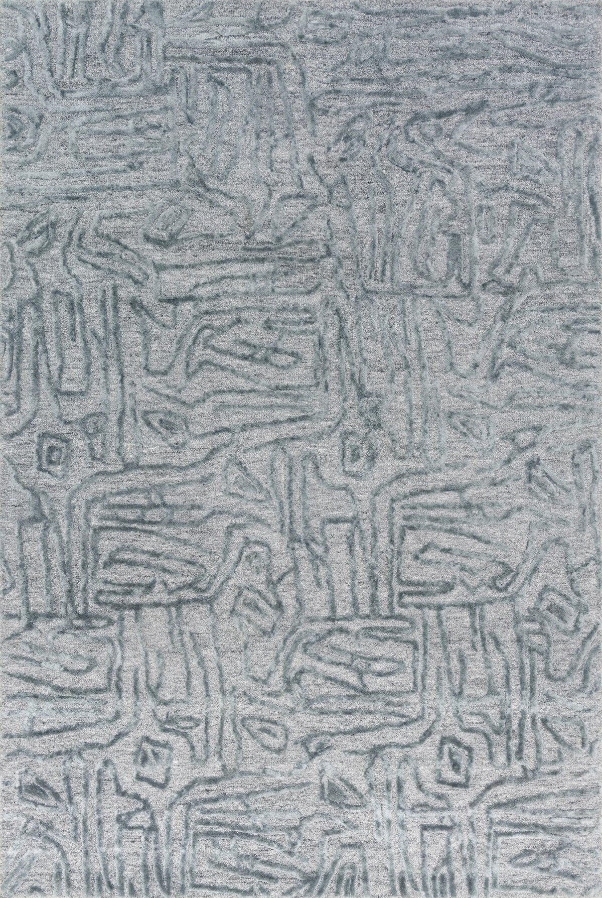 Lt. Blue 7'9 x 9'9 Rug T3246