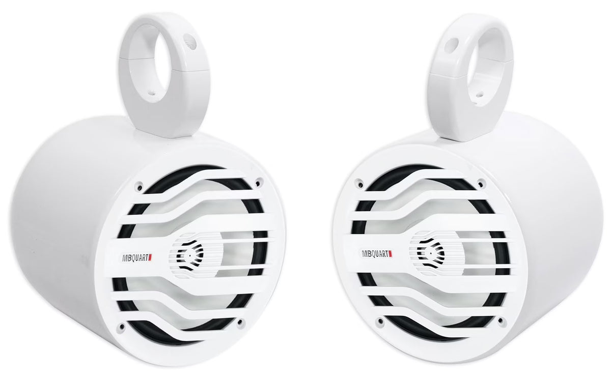 120W Marine Boat 6.5" Wakeboard Tower Speakers Z69215