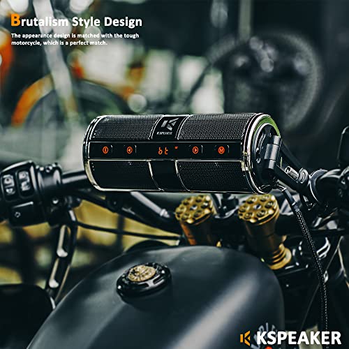 Motorcycle Bluetooth Waterproof Speakers Built-in Amplifier 3 Inch A8928