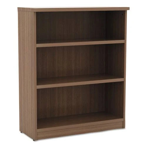 Three-Shelf Bookcase, Mod Walnut, Brown O877376