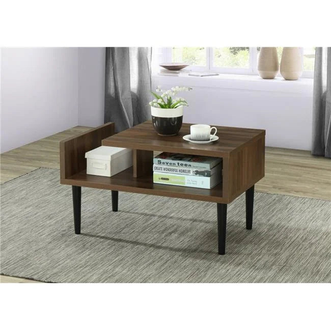 Mid Century Modern Coffee Table with Wood Legs U6386