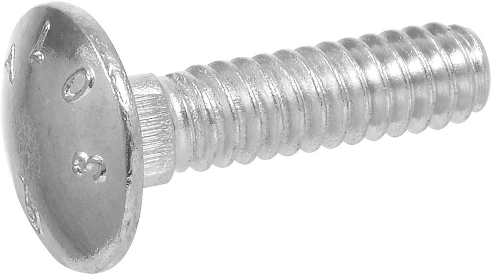 1/2-in x 3-1/2-in Zinc-Plated Coarse Thread Carriage Bolt C4931