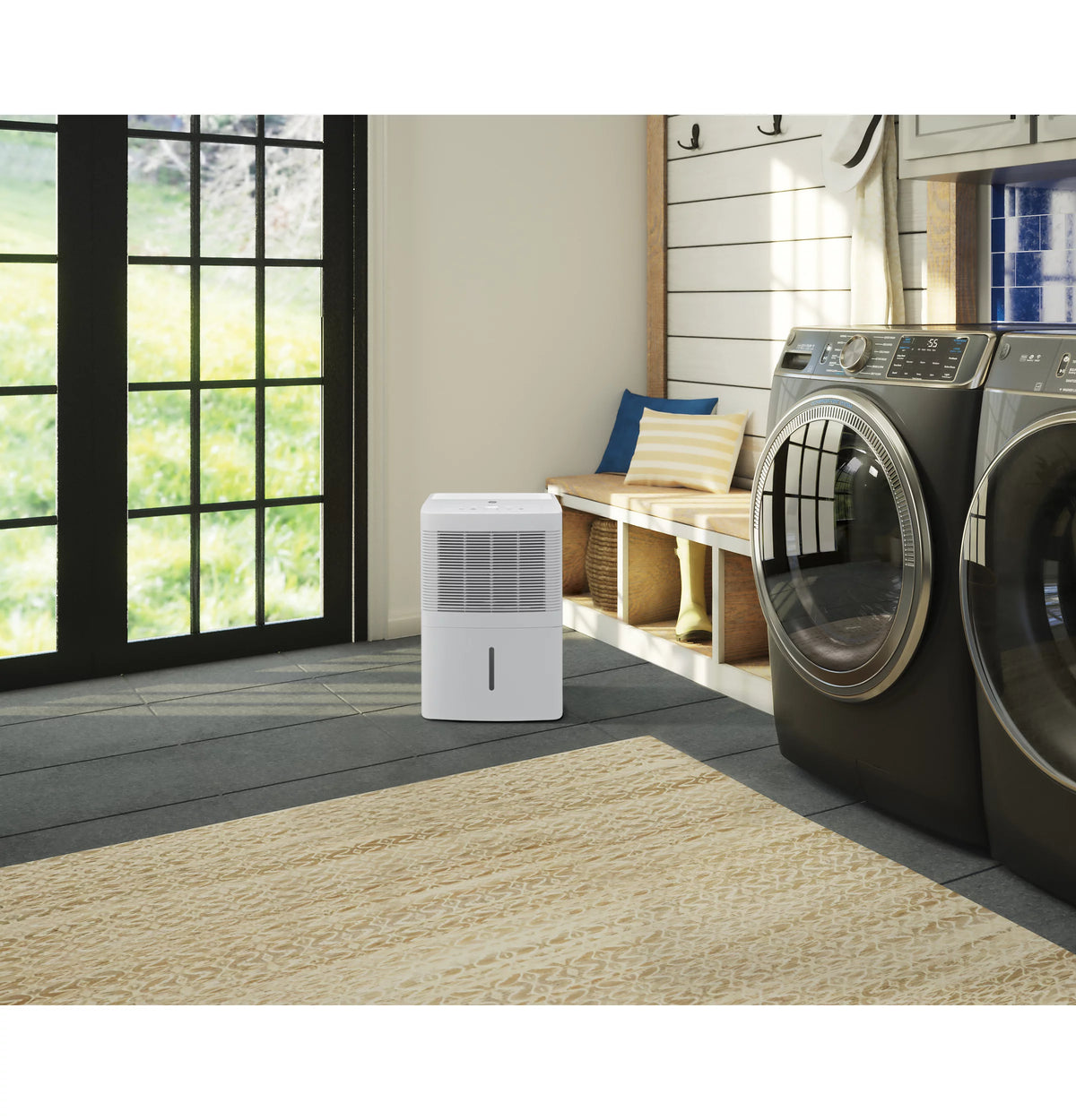 White 20 Pt Portable Dehumidifier Y71152