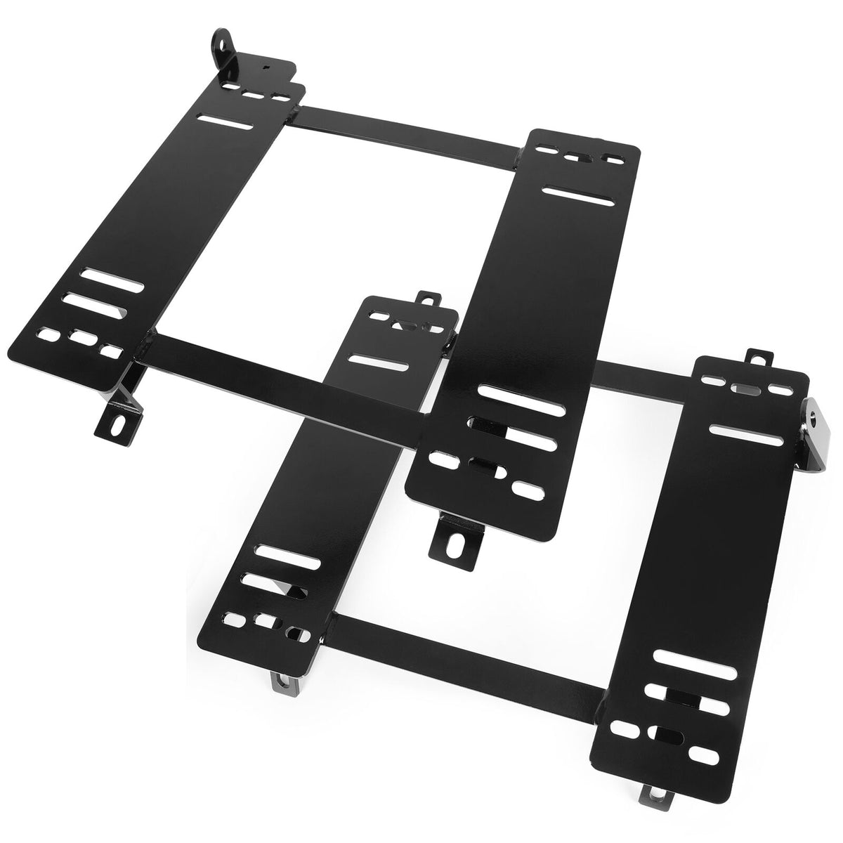 Seat Bracket Black Mount Set Powder Coated Steel T310556