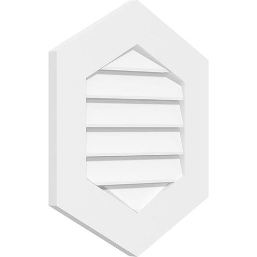 16x22W x 42x22H PVC Gable Vent F54031