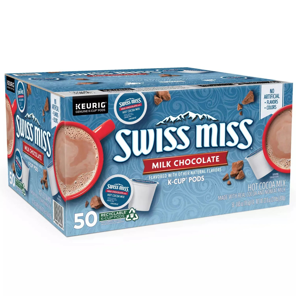 Milk Chocolate Cocoa K-Cup Pods, 0.65 Ounce (50 Count) P560