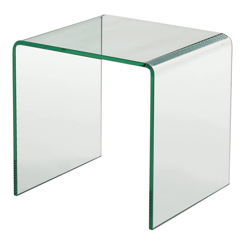 Clear Glass End Table V899606