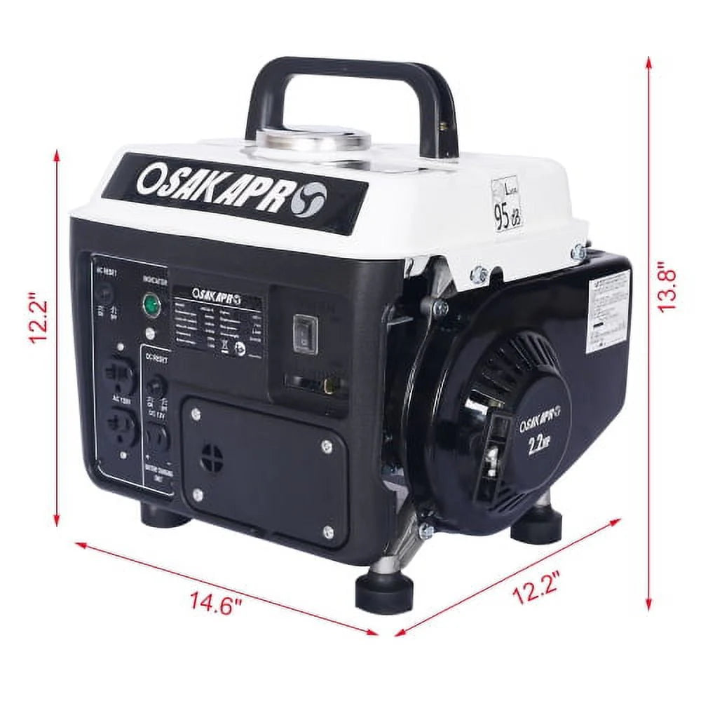 900 Watts Portable Gas Powered Generator V784437