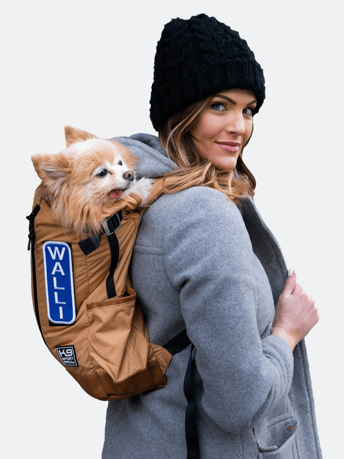 Tan Medium Dog Carrier Backpack B460991