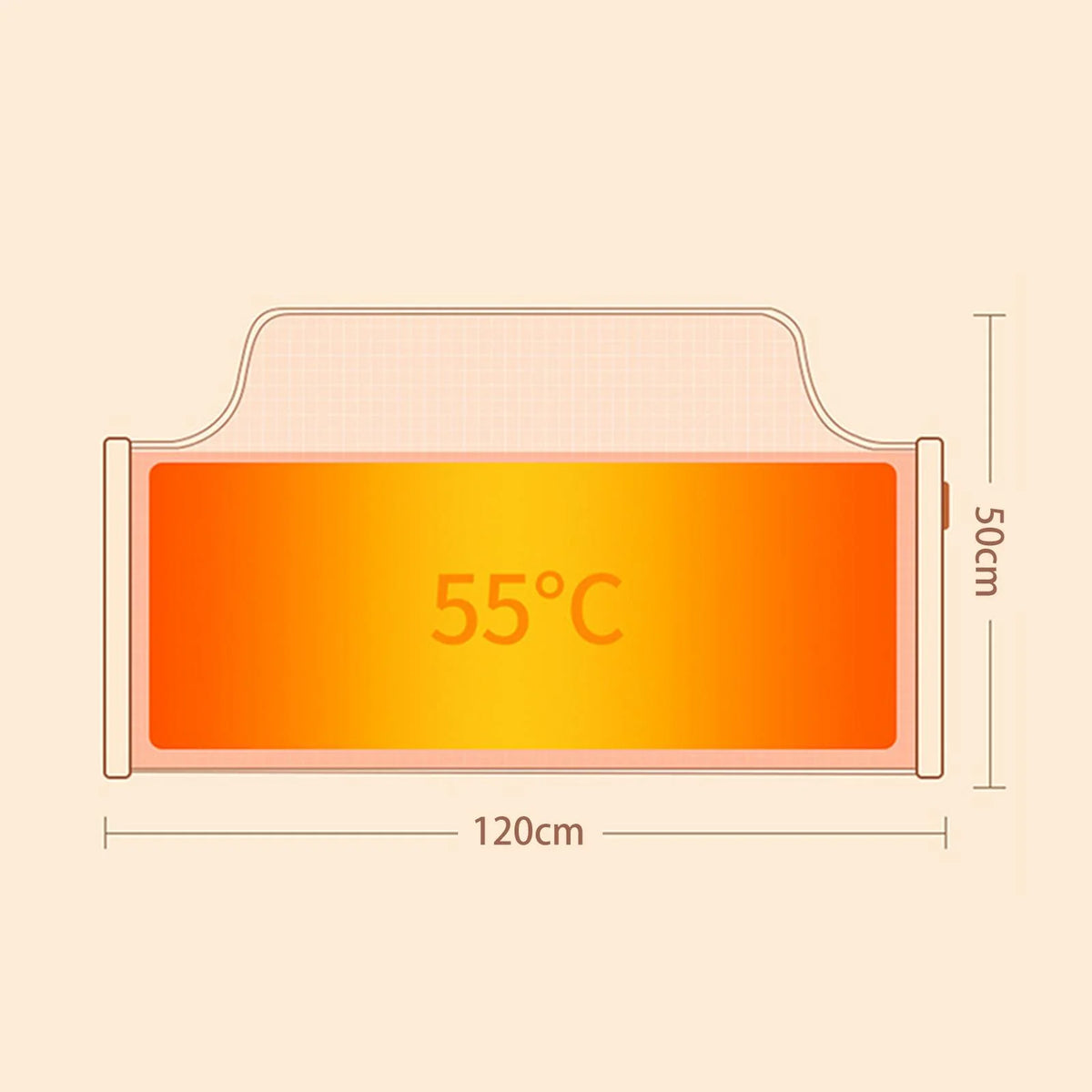 Electric Panel Heater Foot Warmer H921