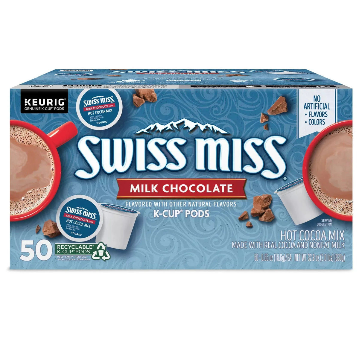 Milk Chocolate Cocoa K-Cup Pods, 0.65 Ounce (50 Count) P560