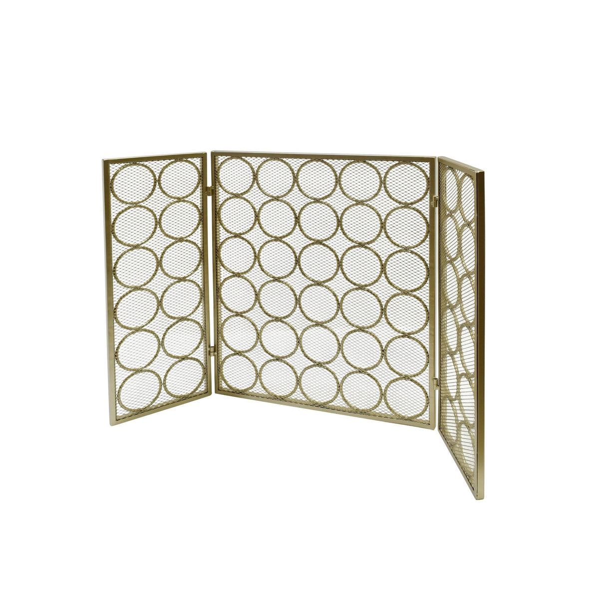 Three Panel Iron Firescreen K55598