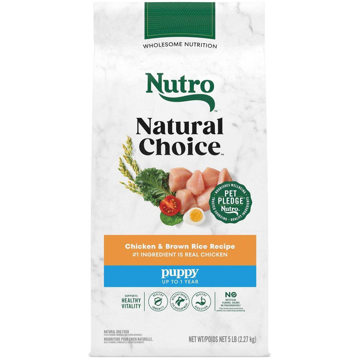 Chicken & Brown Rice Puppy Dog Food F5737