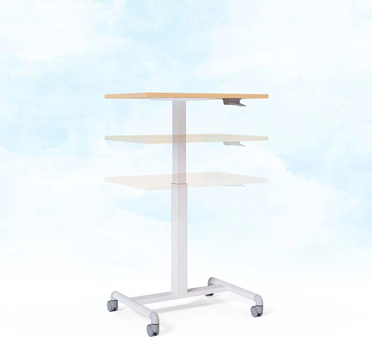 Mobile Height Adjustable Pneumatic Table C302