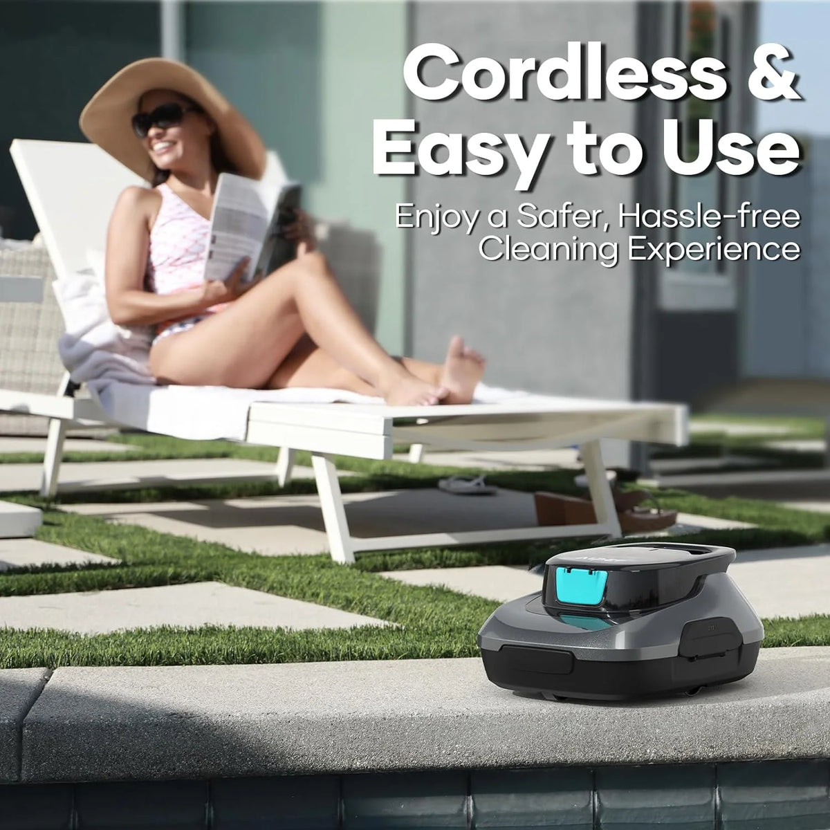 Cordless Robotic Pool Cleaner C165340